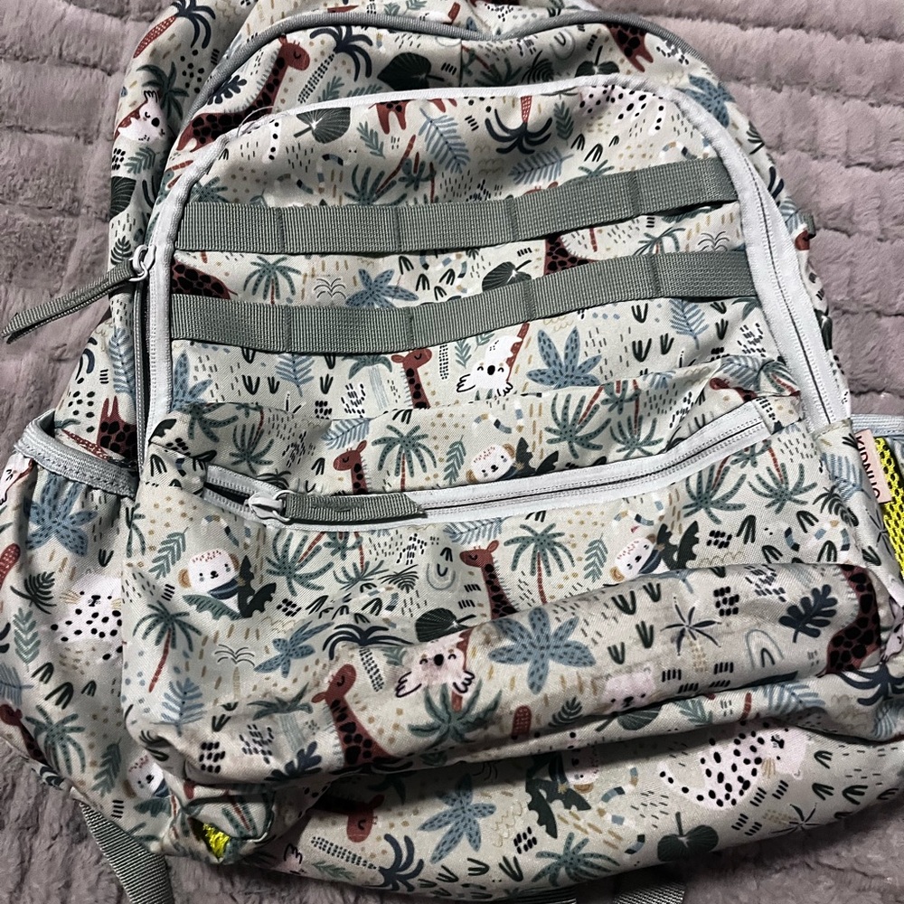 Animal Print Backpack